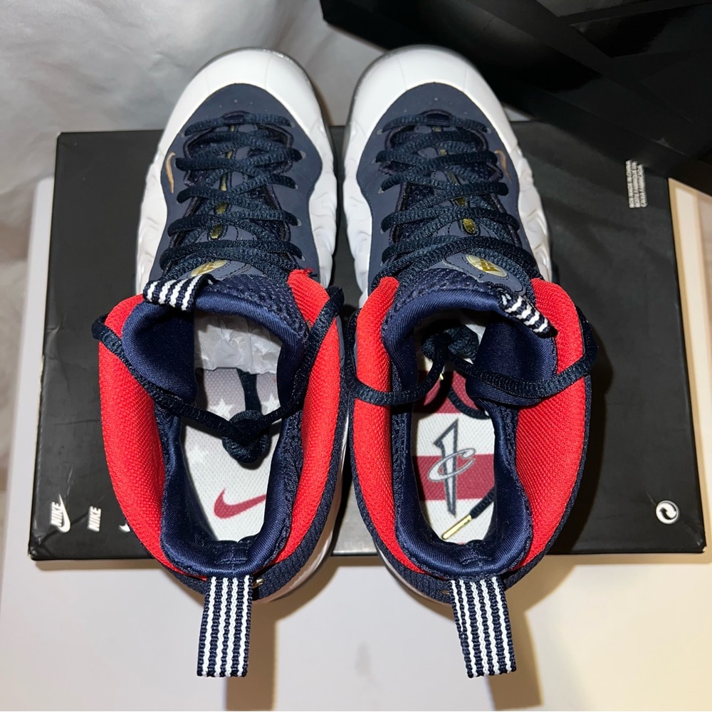 Nike Air Foamposite One Premium Olympic 2016 (GS) Size 7Y - Picture 6 of 11
